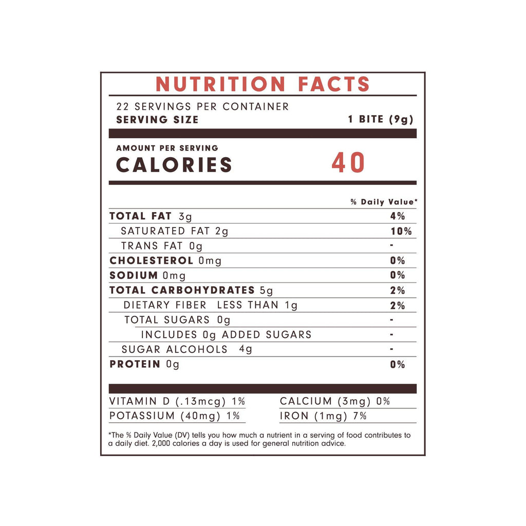 Dark Chocolate Bites (7 oz) - ERND Snacks