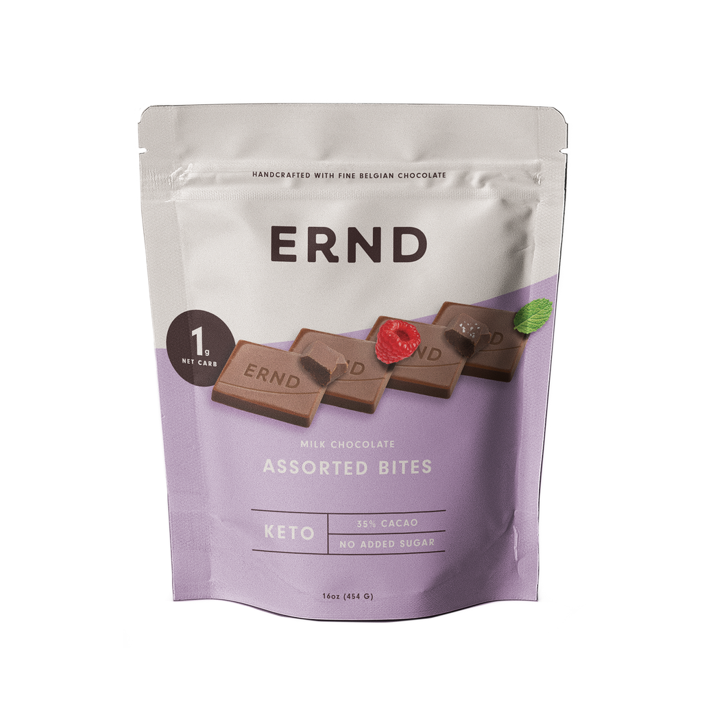 Assorted Milk Chocolate Bites (16 oz) - ERND Snacks
