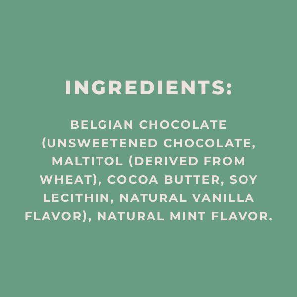 Mint Dark Chocolate Bites (7 oz) - ERND Snacks