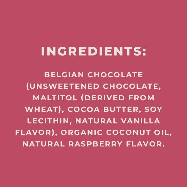Raspberry Dark Chocolate Truffles (7 oz) - ERND Snacks