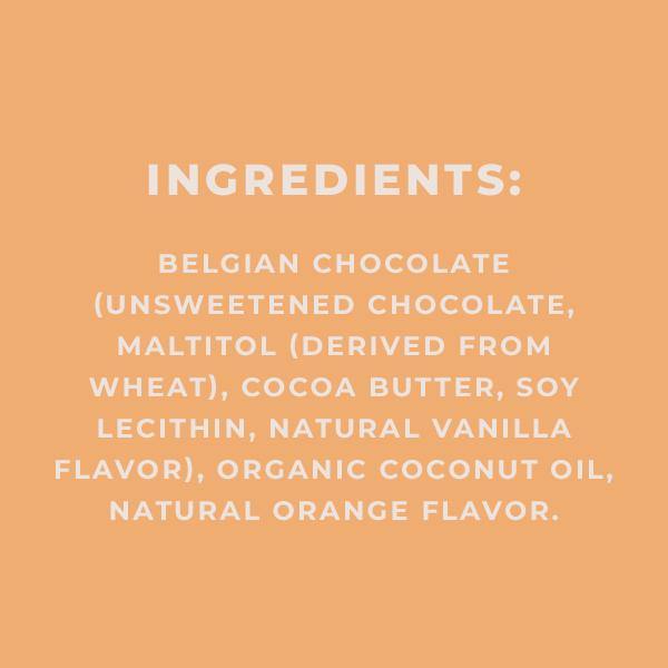 Orange Dark Chocolate Truffles (7 oz) - ERND Snacks